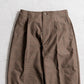【limited】HUNTING WORLD CRAFTED BY DESCENTE.LAB ATY STRETCH WOVEN ONE TUCK CURVE PANTS