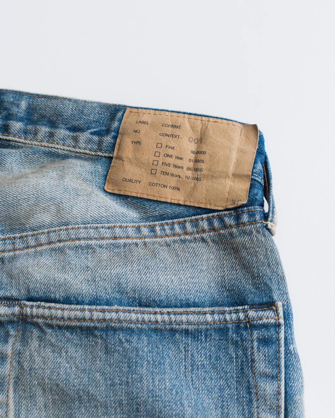 ANACHRONORM HARD REMAKED REGULAR TAPERED 5P PANTS