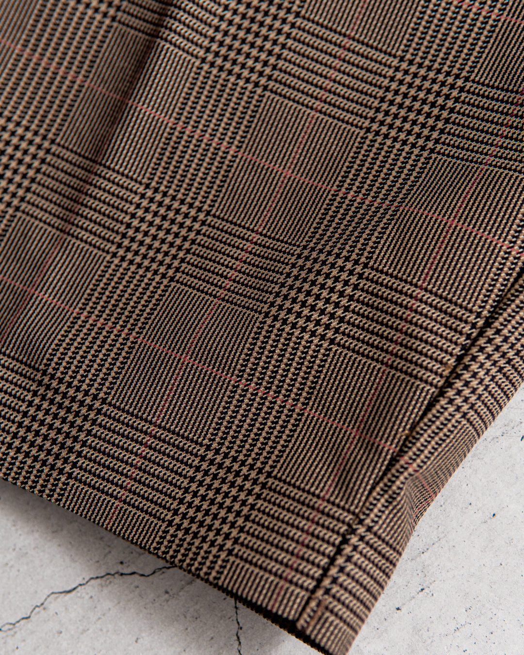 【limited】HUNTING WORLD CRAFTED BY DESCENTE.LAB ATY STRETCH WOVEN ONE TUCK CURVE PANTS