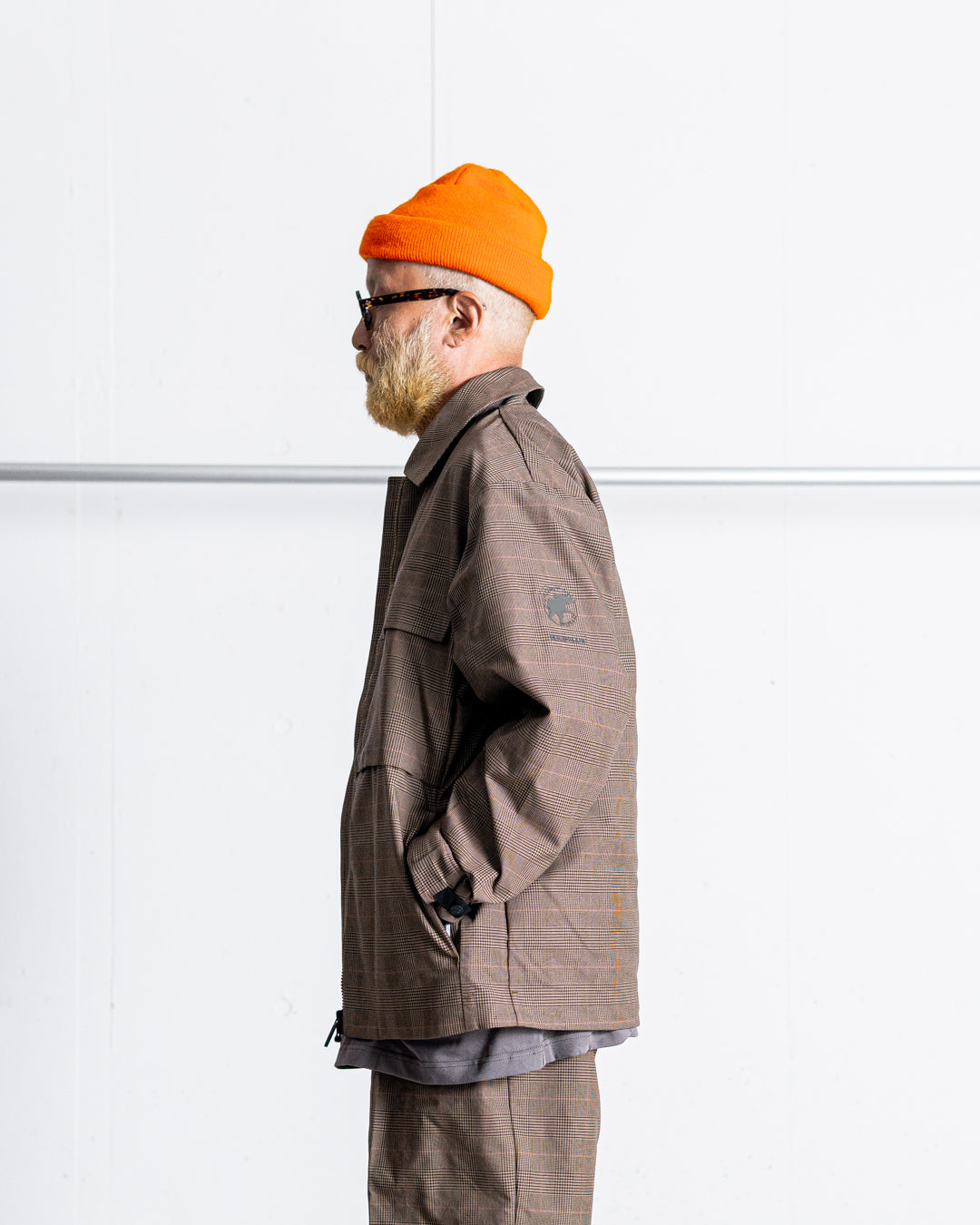 【limited】HUNTING WORLD CRAFTED BY DESCENTE.LAB ATY STRETCH WOVEN QUILTED SHORT LINER COAT