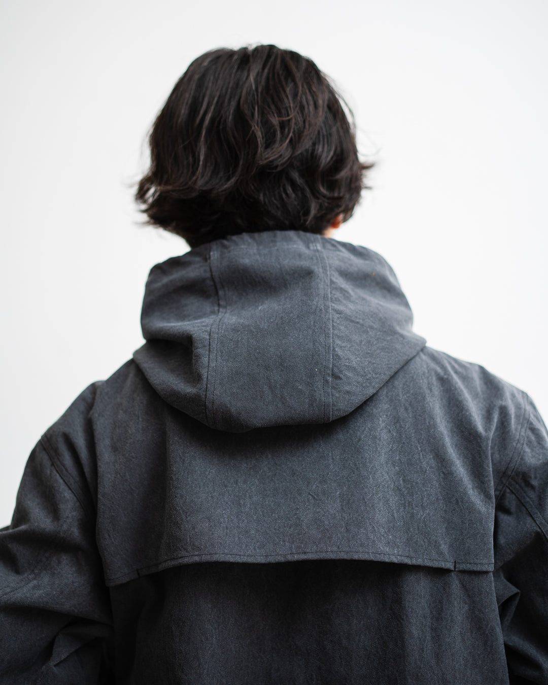 COMFORTABLE REASON Pigment Coating Hooded Jacket