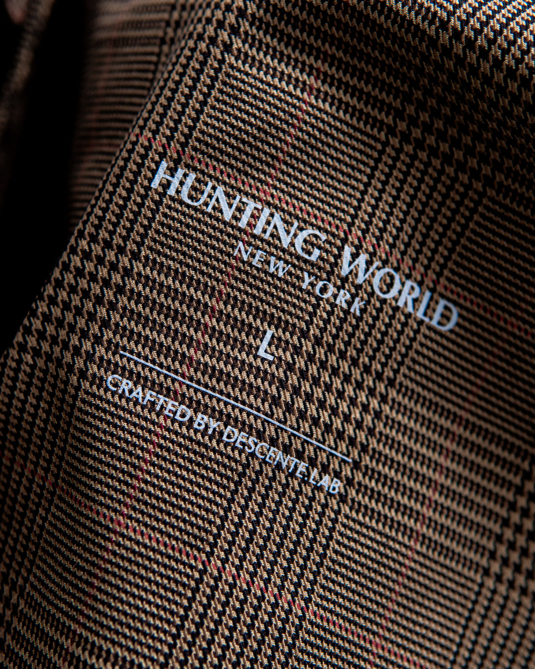 【limited】HUNTING WORLD CRAFTED BY DESCENTE.LAB ATY STRETCH WOVEN ONE TUCK CURVE PANTS
