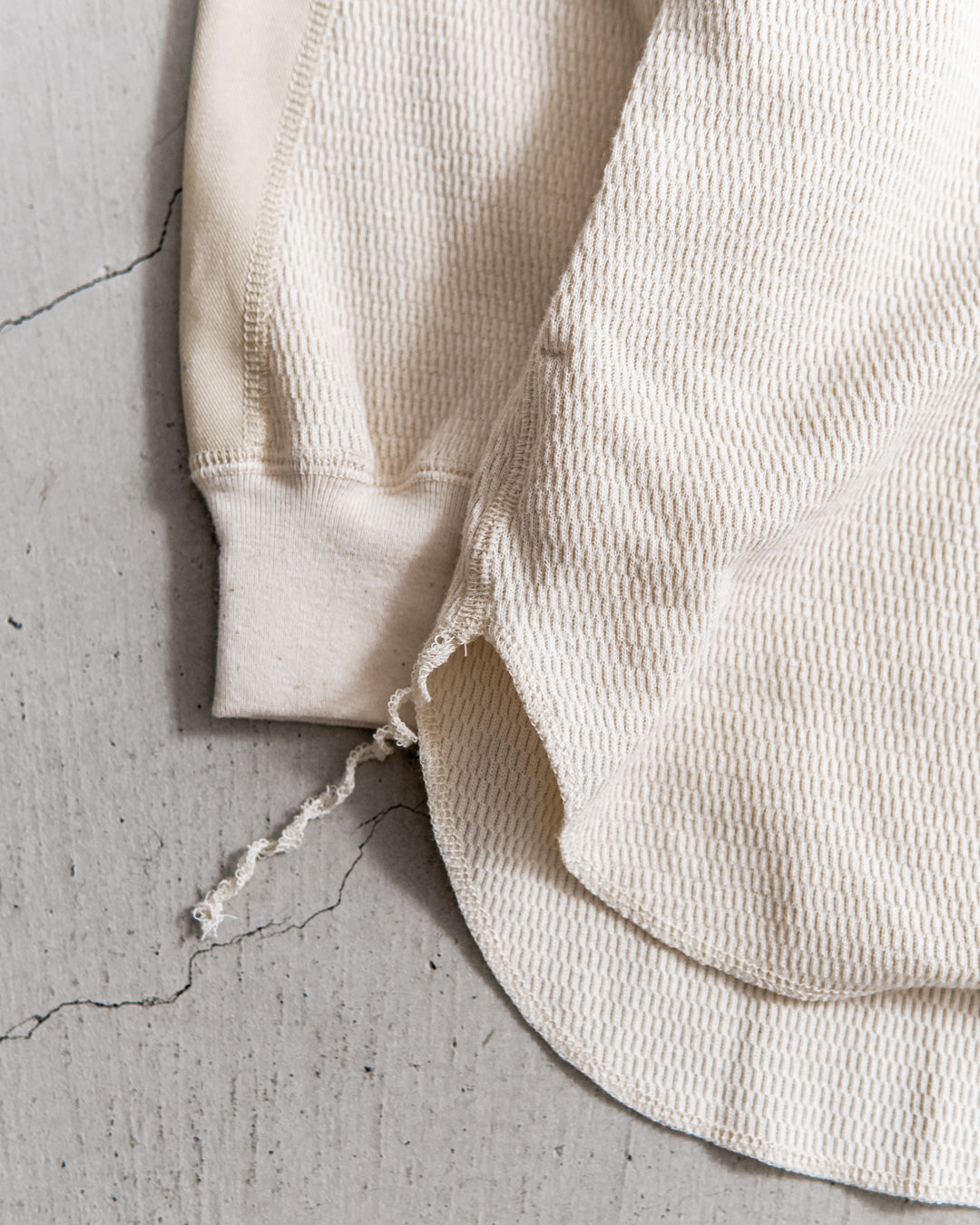 norbit Wool cotton waffle Henley neck T-shirts