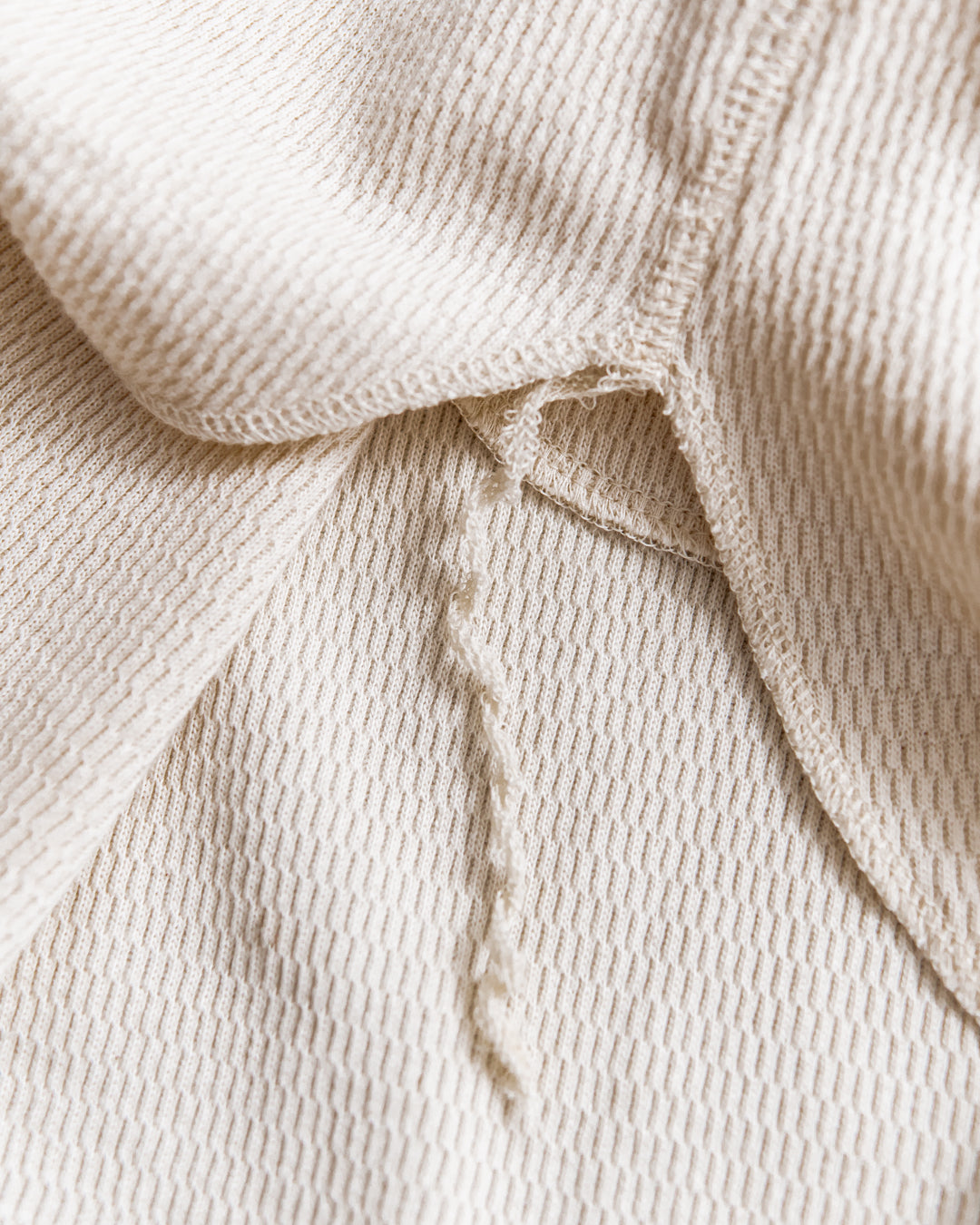 norbit Wool cotton waffle Henley neck T-shirts