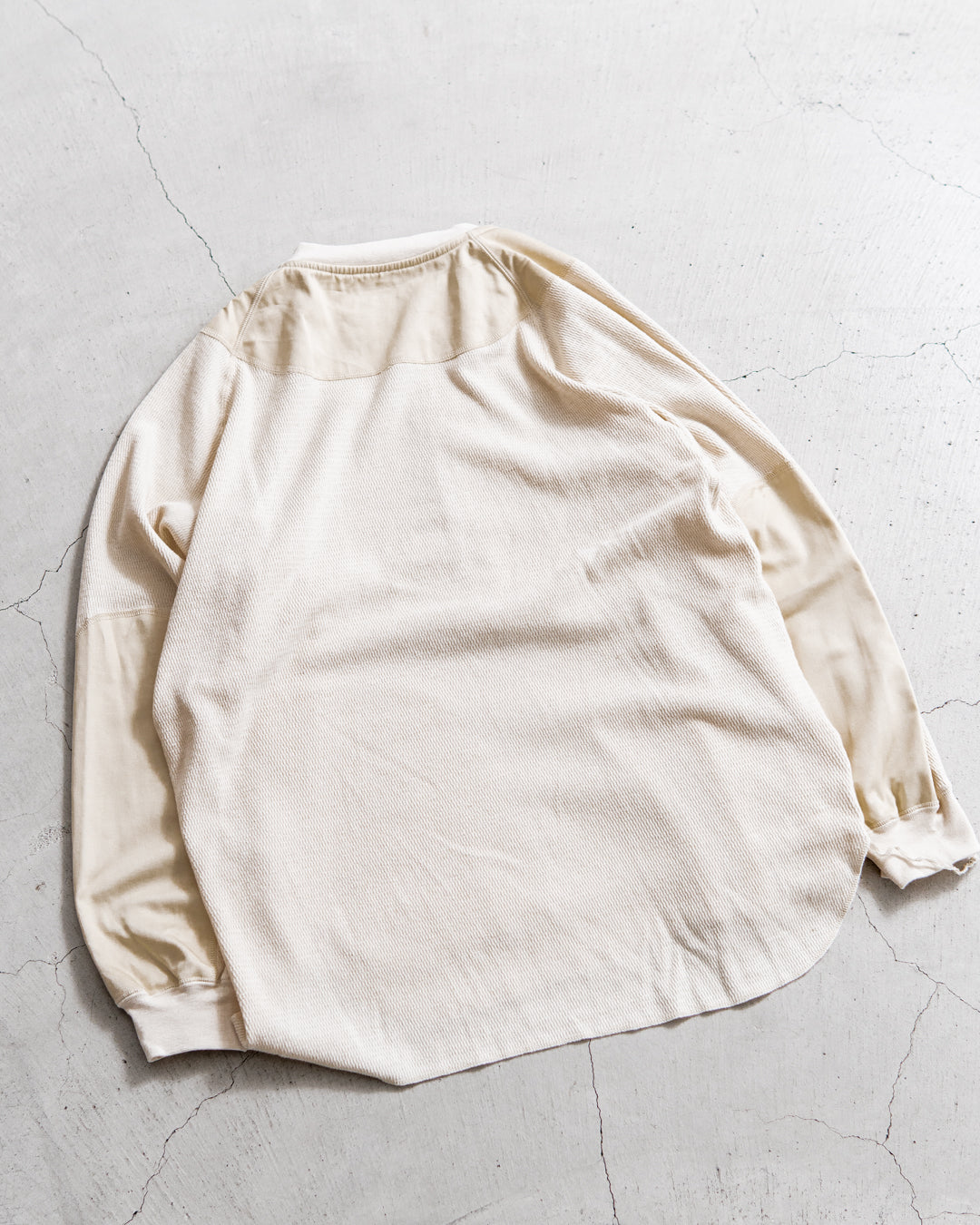 norbit Wool cotton waffle Henley neck T-shirts