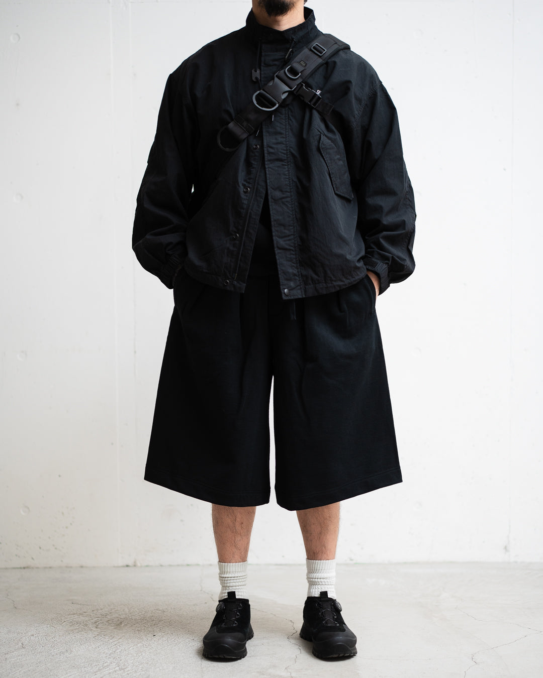 通販] ROTOL(ロトル) Double Tuck Hakama Sweat Shorts 商品ページ