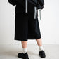 [2.28 sat 12:00 Release] ROTOL Double Tuck Hakama Sweat Shorts