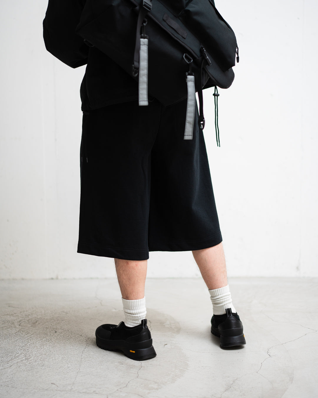 [2.28 sat 12:00 Release] ROTOL Double Tuck Hakama Sweat Shorts