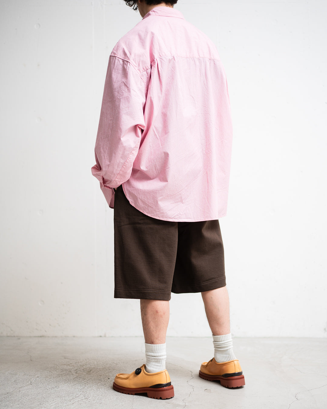 [2.28 sat 12:00 Release] ROTOL Double Tuck Hakama Sweat Shorts