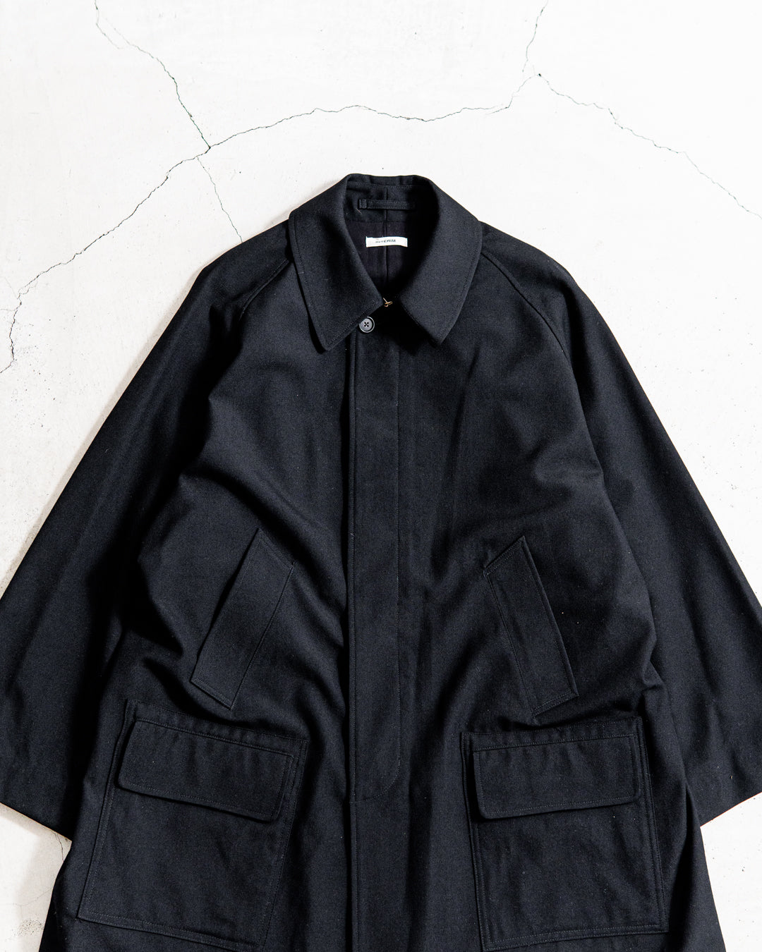 INTERIM HYPER BIG HUNTING OVER COAT - MILITARY WOOL SERGE