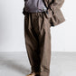 【limited】HUNTING WORLD CRAFTED BY DESCENTE.LAB ATY STRETCH WOVEN ONE TUCK CURVE PANTS