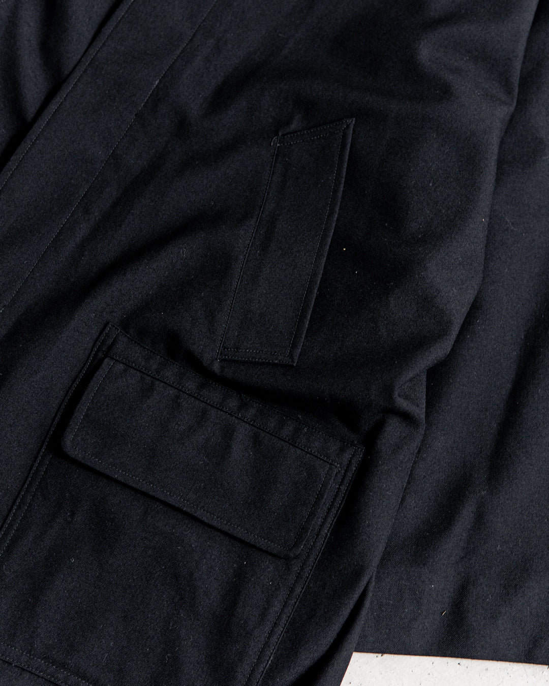 INTERIM HYPER BIG HUNTING OVER COAT - MILITARY WOOL SERGE