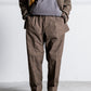 【limited】HUNTING WORLD CRAFTED BY DESCENTE.LAB ATY STRETCH WOVEN ONE TUCK CURVE PANTS