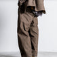 【limited】HUNTING WORLD CRAFTED BY DESCENTE.LAB ATY STRETCH WOVEN ONE TUCK CURVE PANTS