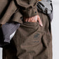 【limited】HUNTING WORLD CRAFTED BY DESCENTE.LAB ATY STRETCH WOVEN ONE TUCK CURVE PANTS