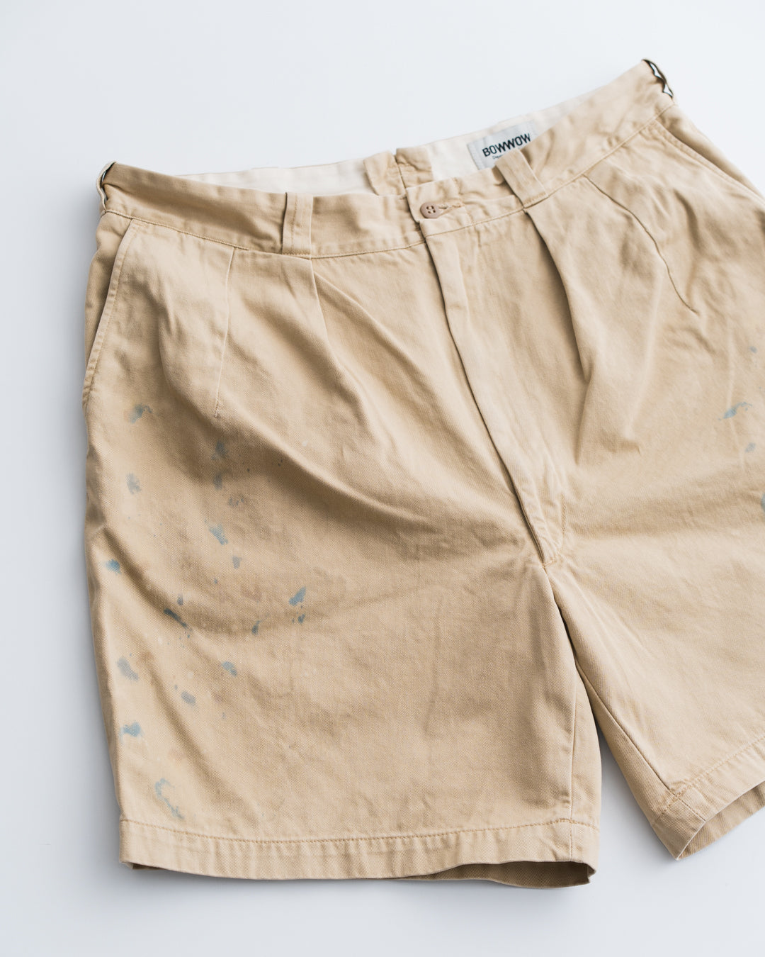 BOWWOW US ARMY KHAKI SHORTS