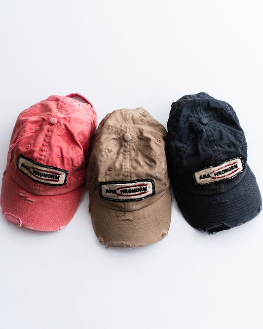ANACHRONORM DISTRESSED PATCH 6PANEL CAP