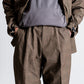 【limited】HUNTING WORLD CRAFTED BY DESCENTE.LAB ATY STRETCH WOVEN ONE TUCK CURVE PANTS