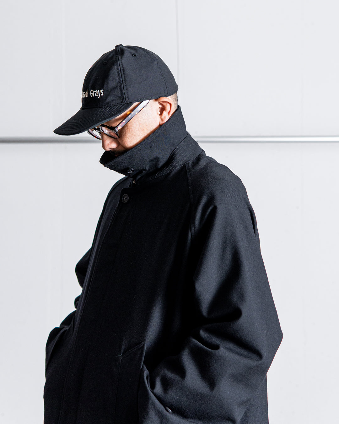 INTERIM HYPER BIG HUNTING OVER COAT - MILITARY WOOL SERGE