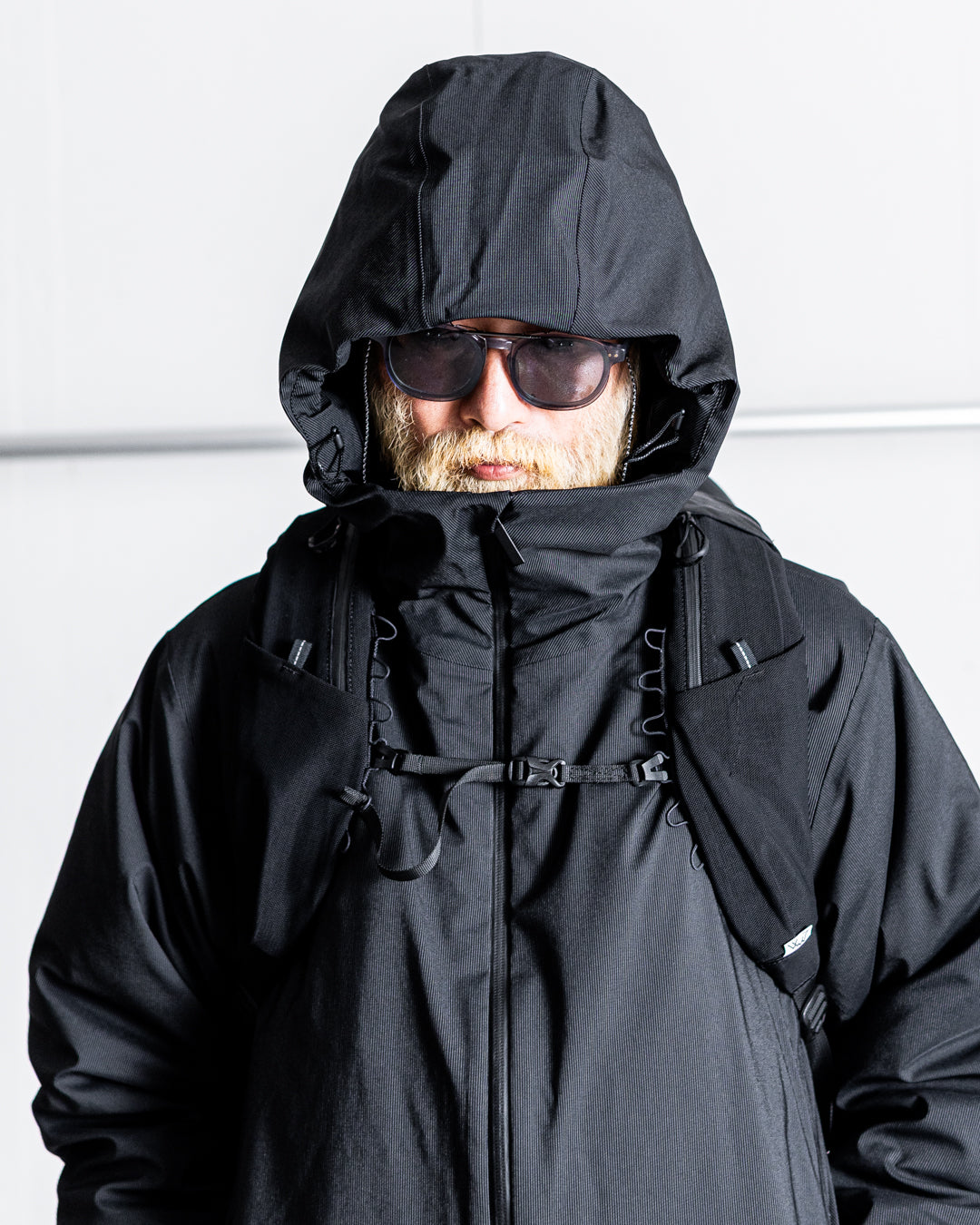 【limited】HUNTING WORLD CRAFTED BY DESCENTE.LAB ALTERNATELY WAVE DOWN HOODED JACKET