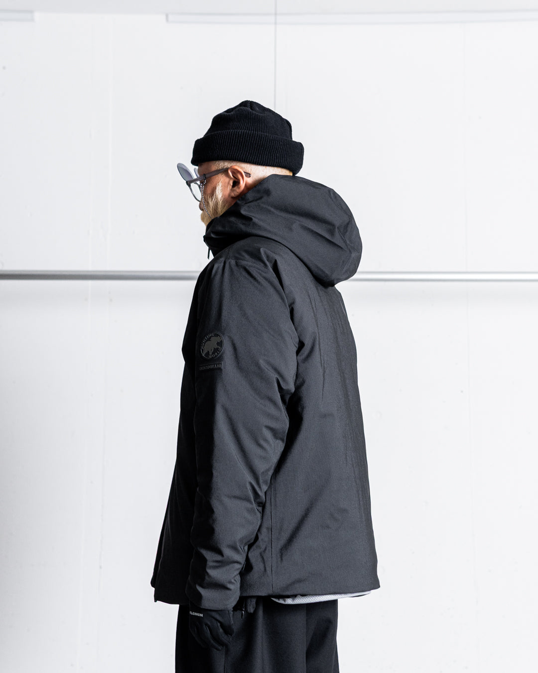 【limited】HUNTING WORLD CRAFTED BY DESCENTE.LAB ALTERNATELY WAVE DOWN HOODED JACKET