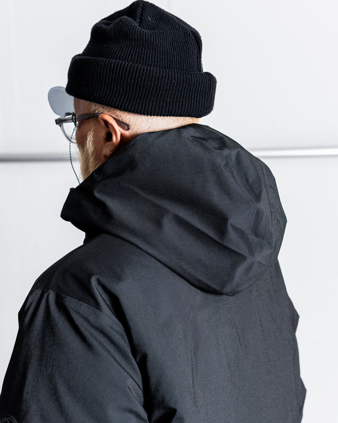 【limited】HUNTING WORLD CRAFTED BY DESCENTE.LAB ALTERNATELY WAVE DOWN HOODED JACKET