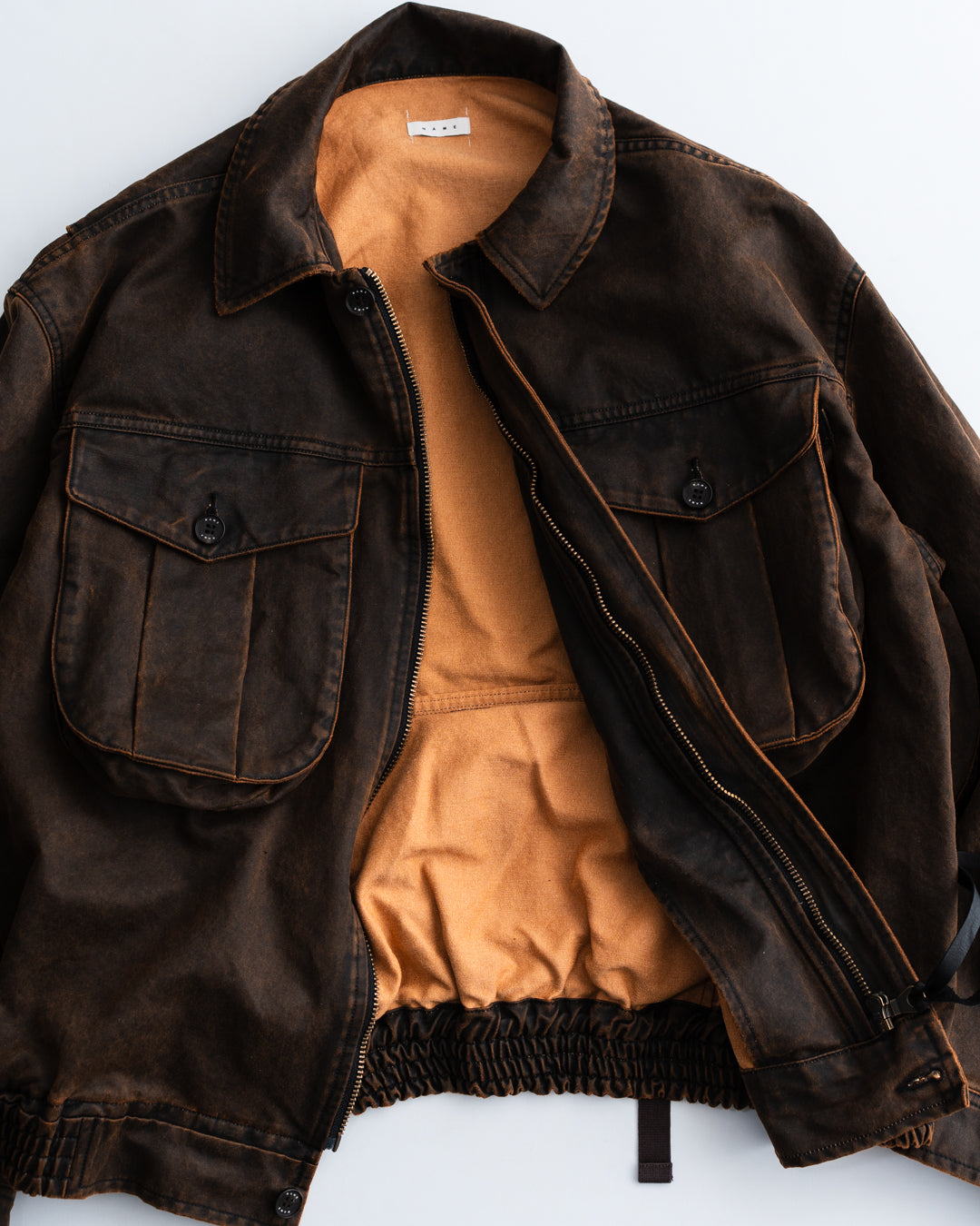 Name.(ネーム) WAX COATING FIELD JACKET 商品ページ – fazeone