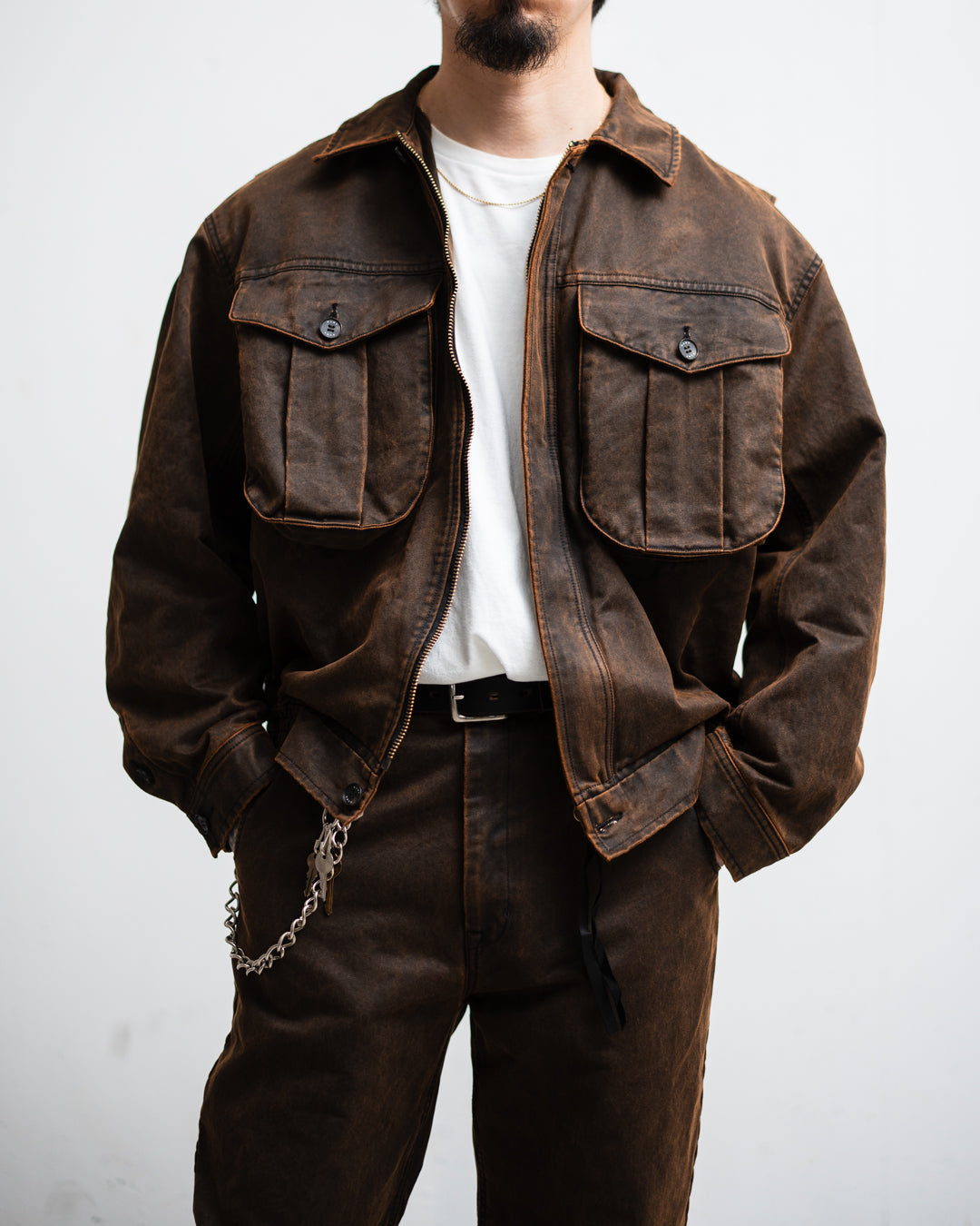 Name.(ネーム) WAX COATING FIELD JACKET 商品ページ – fazeone