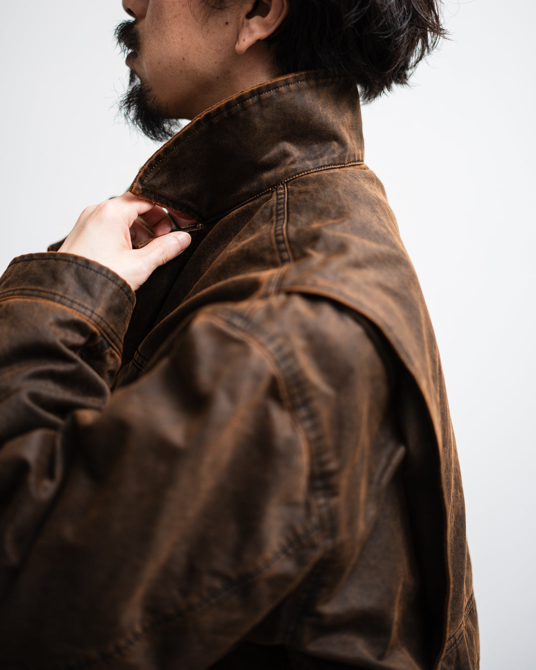 Name.(ネーム) WAX COATING FIELD JACKET 商品ページ – fazeone
