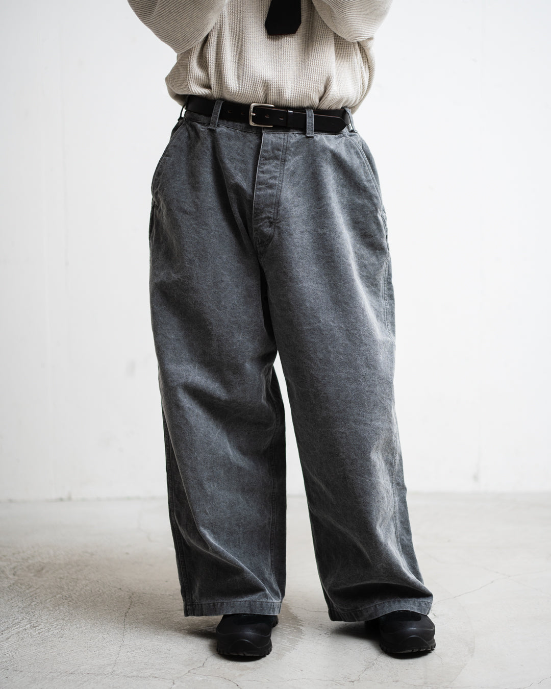 通販] refomed(リフォメッド) FRESH MAN DUCK WIDE PANTS 商品ページ