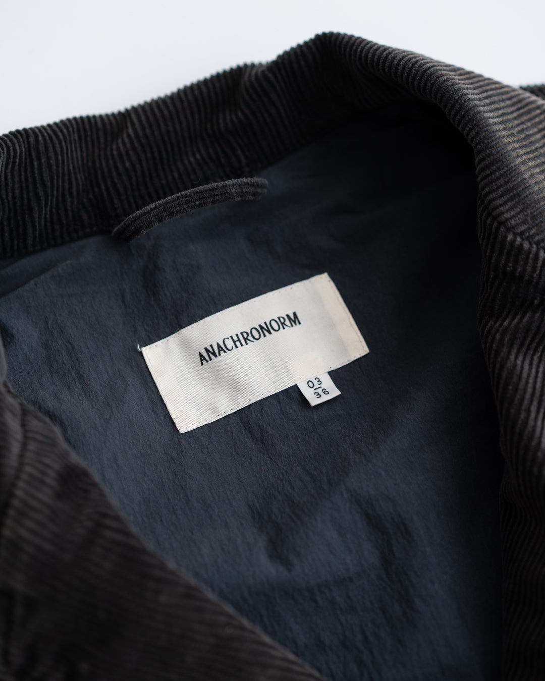 ANACHRONORM CORDUROY LAPEL JACKET