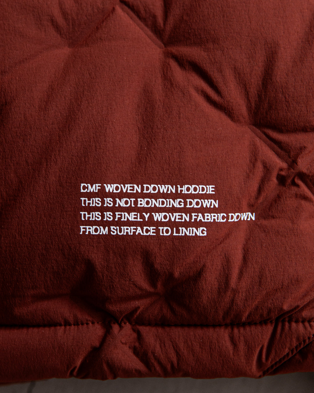 CMF OUTDOOR GARMENT WOVEN DOWN HOODIE