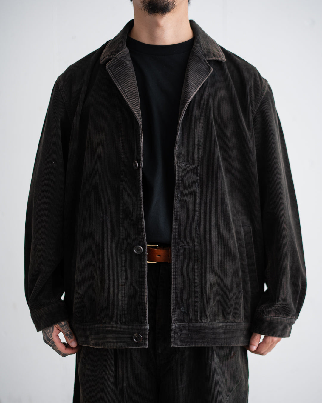 ANACHRONORM CORDUROY LAPEL JACKET