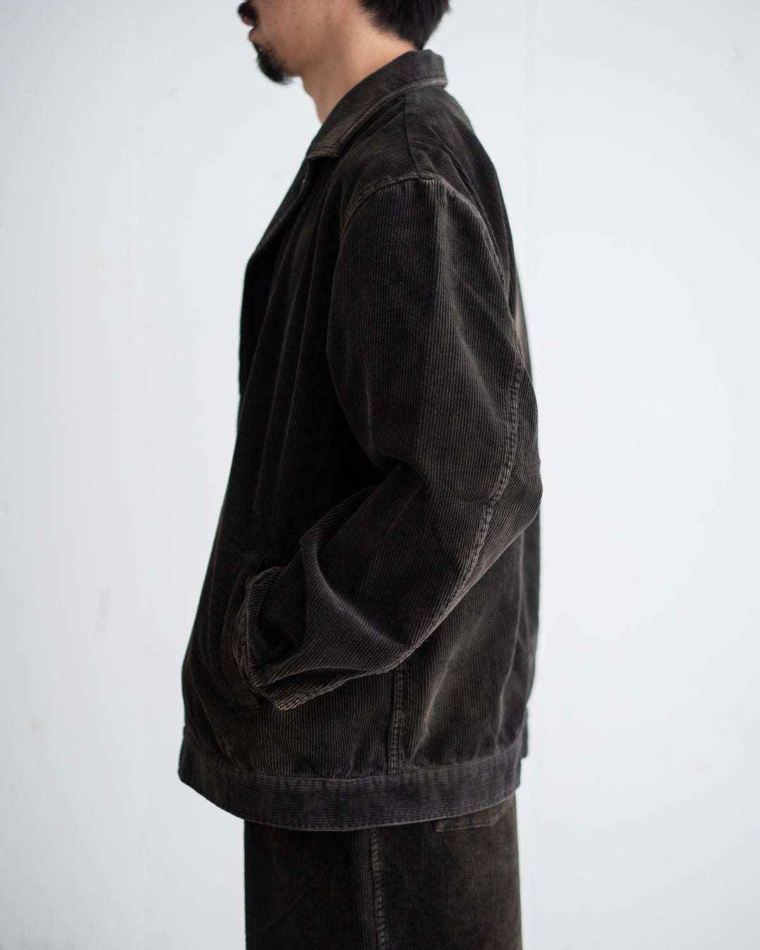 ANACHRONORM CORDUROY LAPEL JACKET