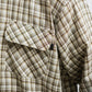 [3.7 sat 12:00 Release] SEDAN ALL-PURPOSE Double Gauze Plaid Open Collar Shirt