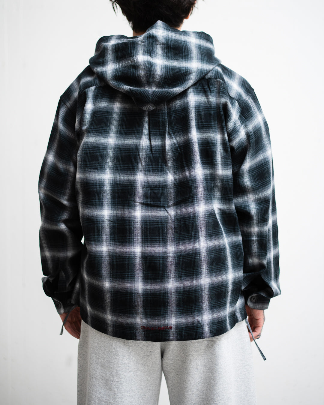 通販] SEDAN ALL-PURPOSE(セダンオールパーパス) Ombre Plaid Hooded