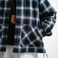 [LAST 1] SEDAN ALL-PURPOSE Ombre Plaid Hooded Shirt