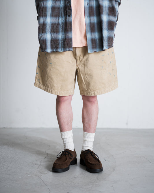 BOWWOW US ARMY KHAKI SHORTS