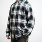 [3.14 sat 11:00 Release] BOWWOW REMADE RAYON PLAID SHIRT AGED