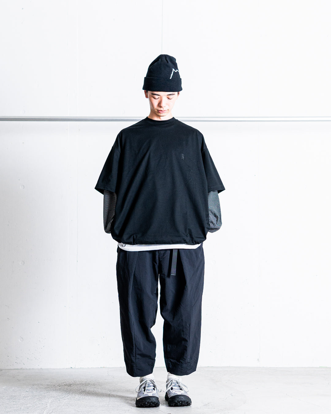 イズネス　BALLOON LAYERED LONG SLEEVE T SHIRT BALLOON LAYERED LONG SLEEVE T SHIRT | is-ness online shop
