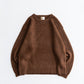 TOWNCRAFT MOHAIR SHAGGY CREW SWEATER