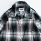 [3.14 sat 11:00 Release] BOWWOW REMADE RAYON PLAID SHIRT AGED