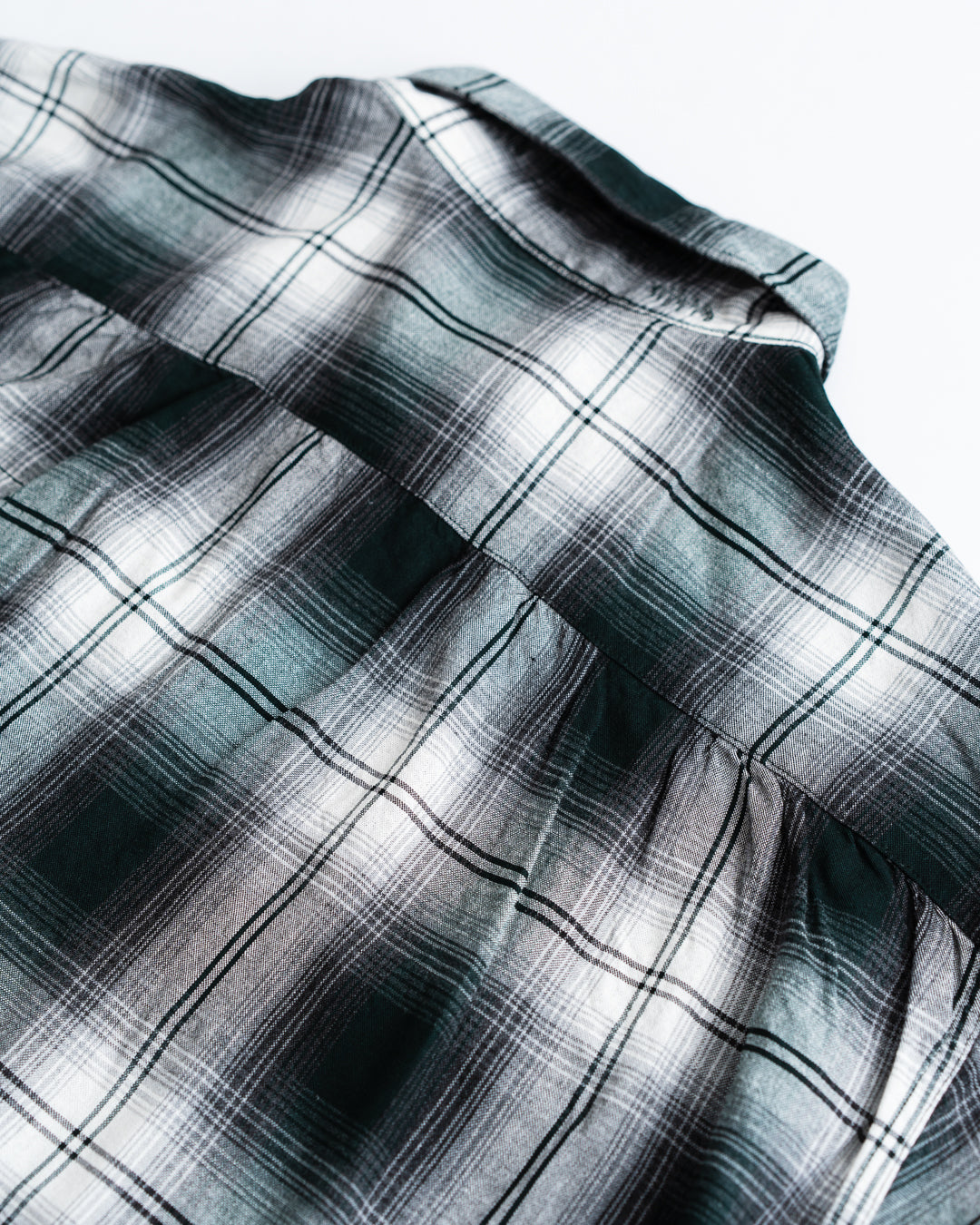 [3.14 sat 11:00 Release] BOWWOW REMADE RAYON PLAID SHIRT AGED