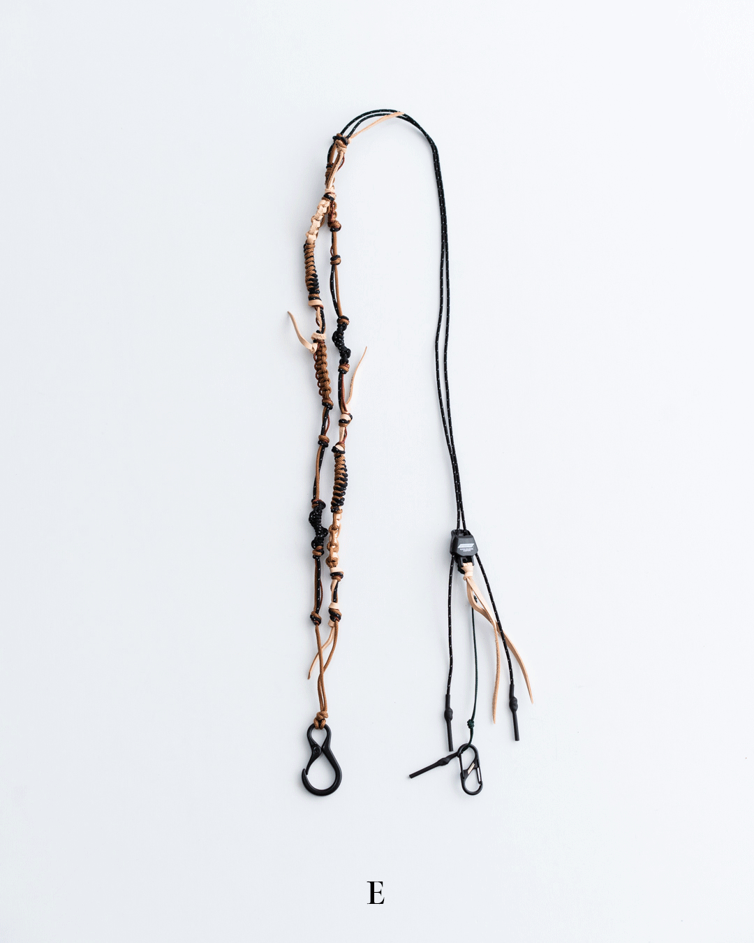 【RESTOCK】B:TOGETHER NARROW ROPE LEATHERMIX