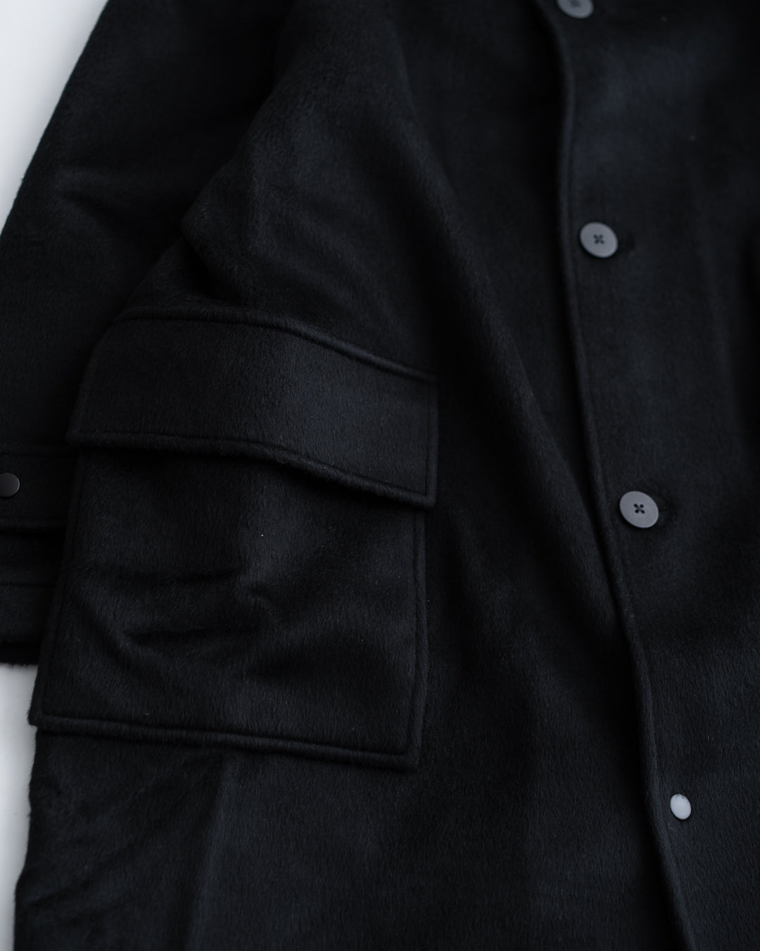 SandWaterr RESEARCHED CITY COAT / WOOL MIX MELTON