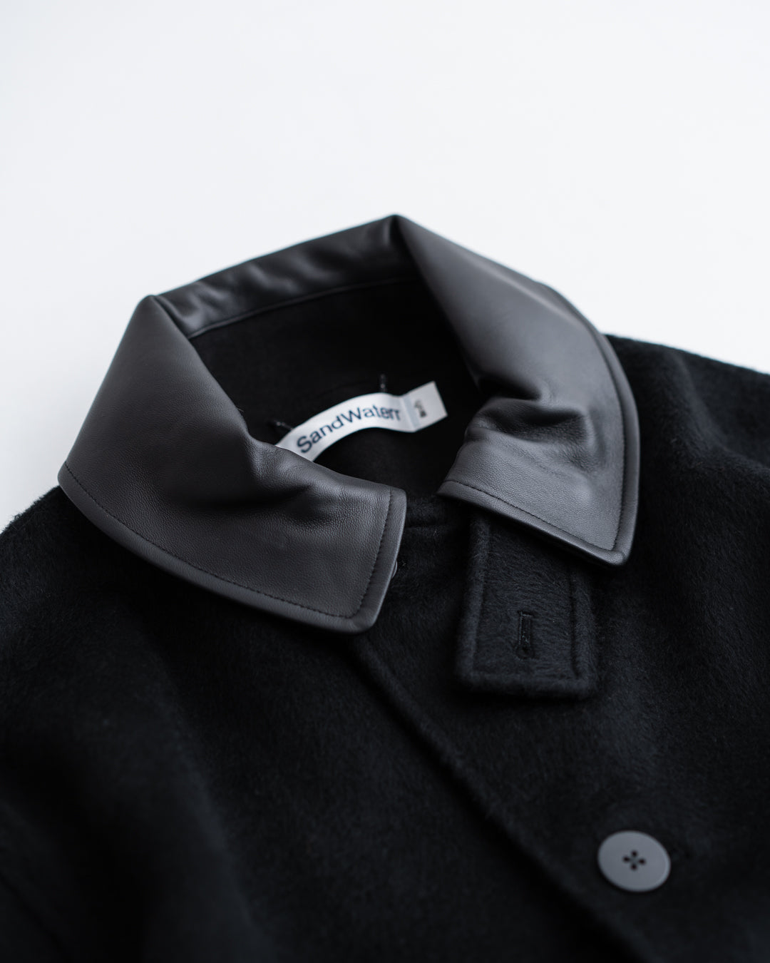 SandWaterr RESEARCHED CITY COAT / WOOL MIX MELTON