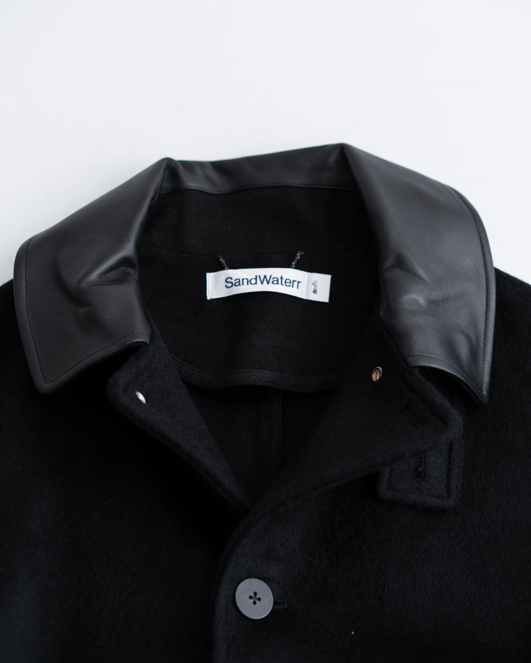 SandWaterr RESEARCHED CITY COAT / WOOL MIX MELTON