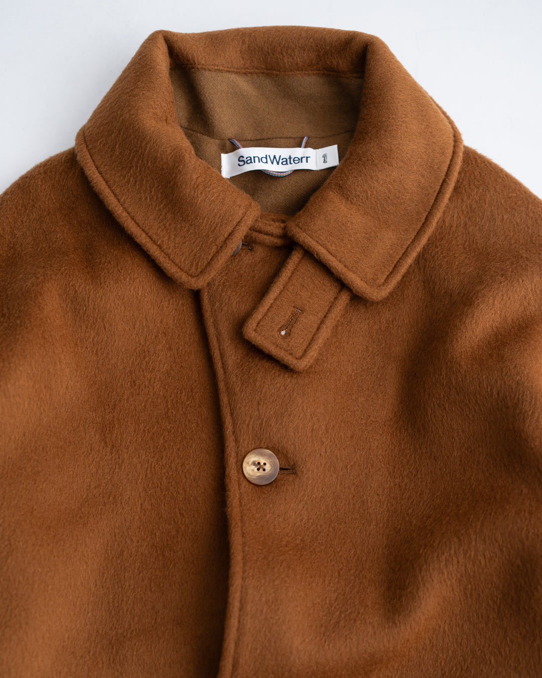 SandWaterr RESEARCHED CITY COAT / WOOL MIX MELTON