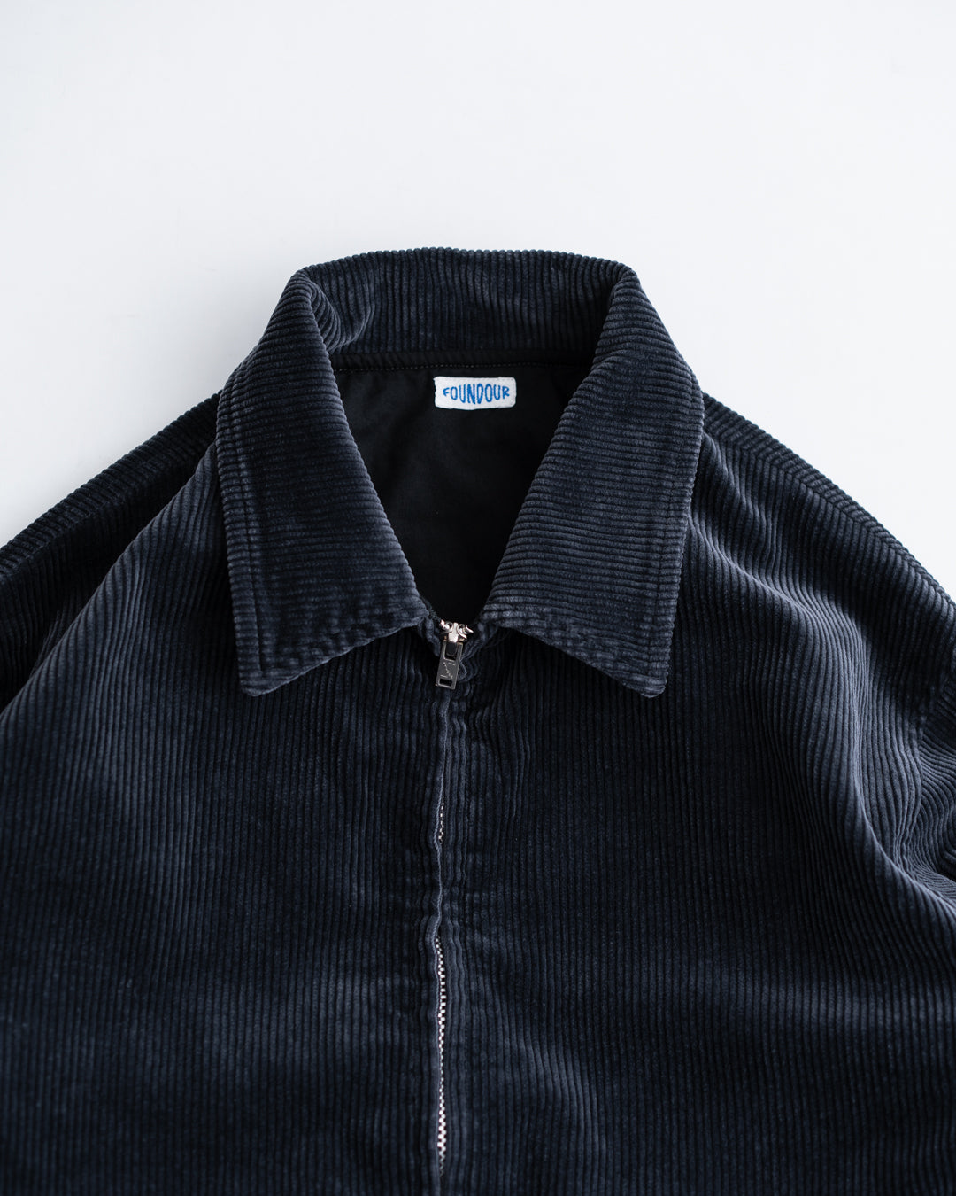 [10.24 sat 12:00 Release] FOUNDOUR COTTON CORDUROY ZIP UP BLOUSON