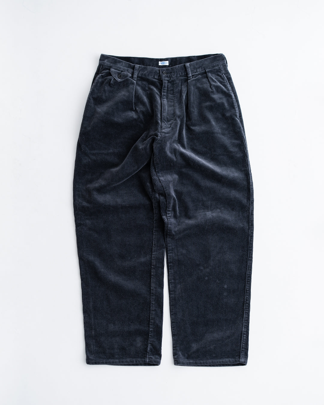 [10.24 sat 12:00 Release] FOUNDOUR COTTON CORDUROY WIDE TUCK TROUSERS